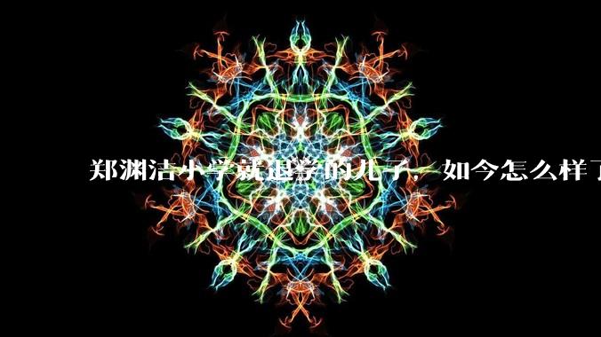 郑渊洁小学就退学的儿子，如今怎么样了？