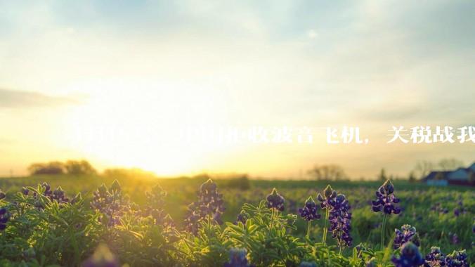 4月15号，中国拒收波音飞机，关税战我们手里还有多少牌？