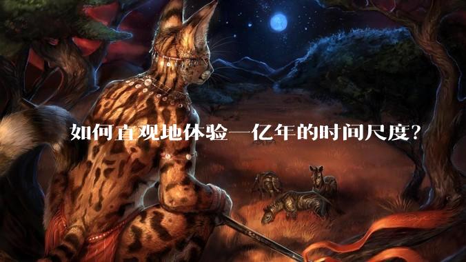如何直观地体验一亿年的时间尺度？